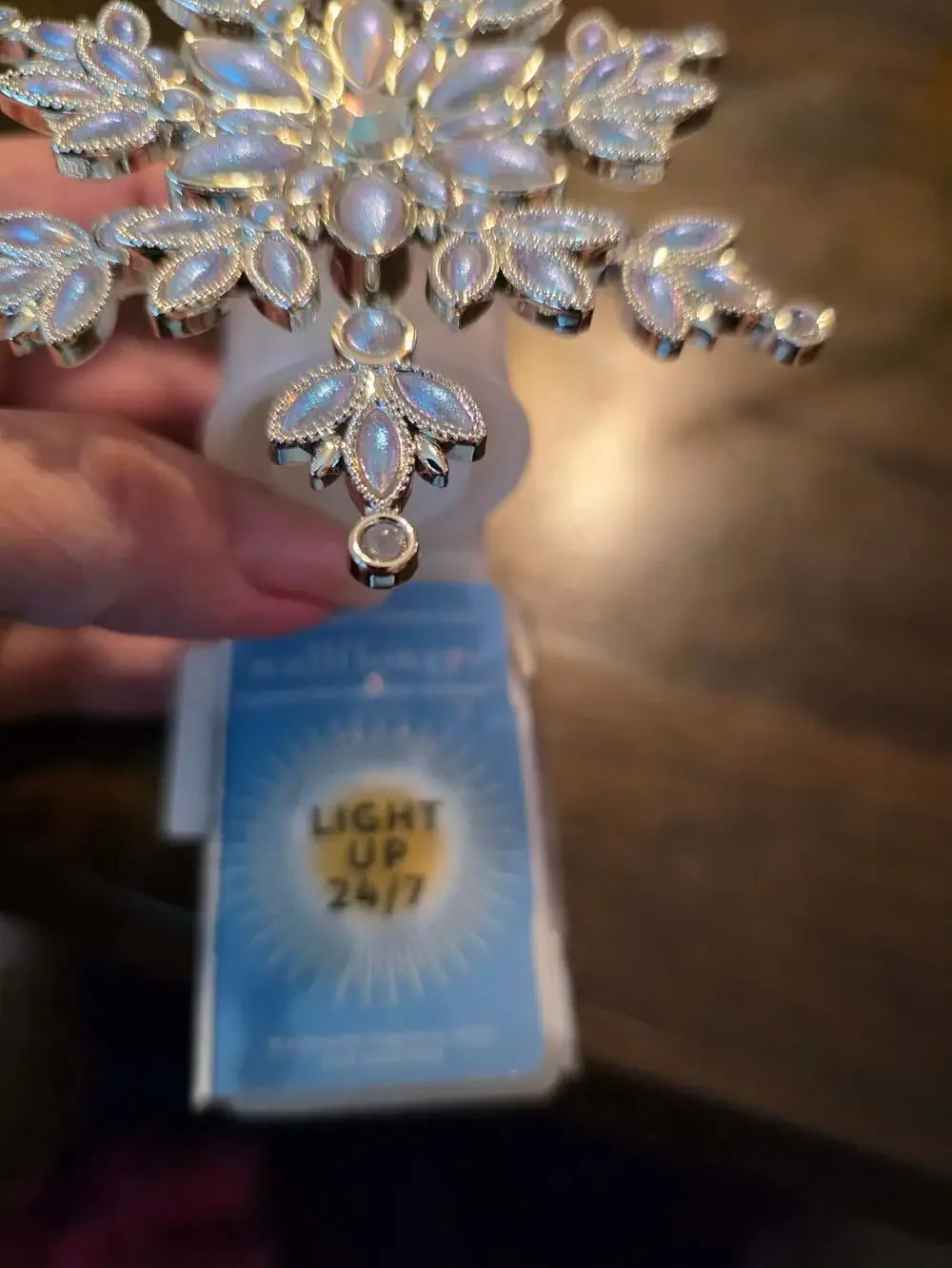 Bath & Body Works Wallflowers Fragrance Plug-In Light Up Snowflake
